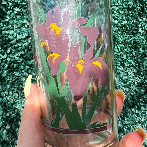 Vintage glassware set of 9 with original box, Verres Honolulu - Picture 6 of 8